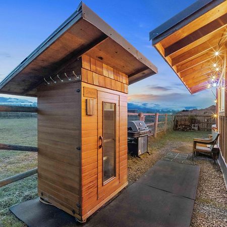 Blue Moon Tiny House, Sauna,Ht ポート・エンジェルス エクステリア 写真