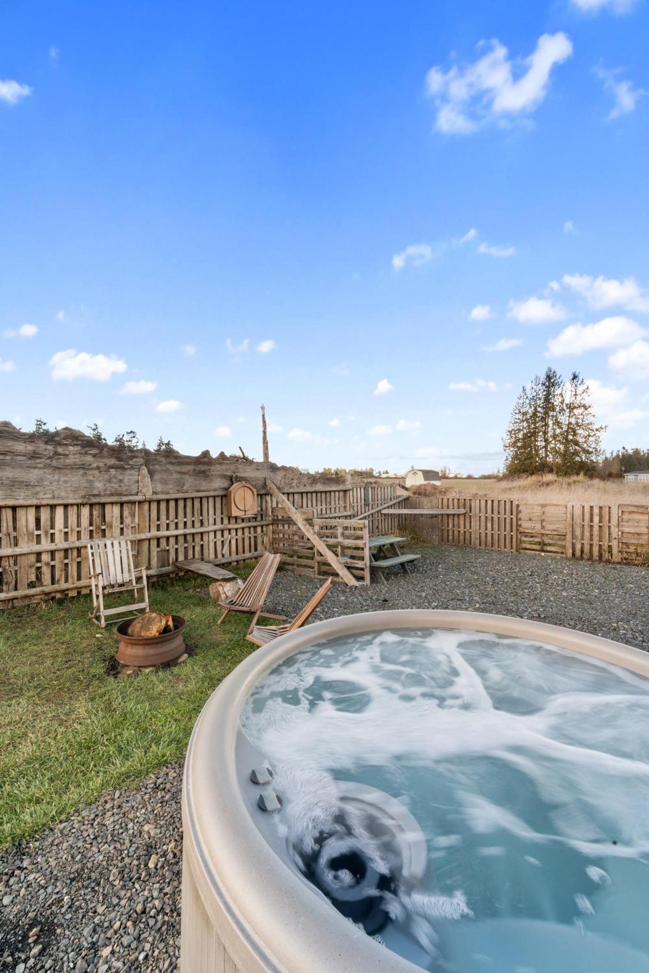 Blue Moon Tiny House, Sauna,Ht ポート・エンジェルス エクステリア 写真