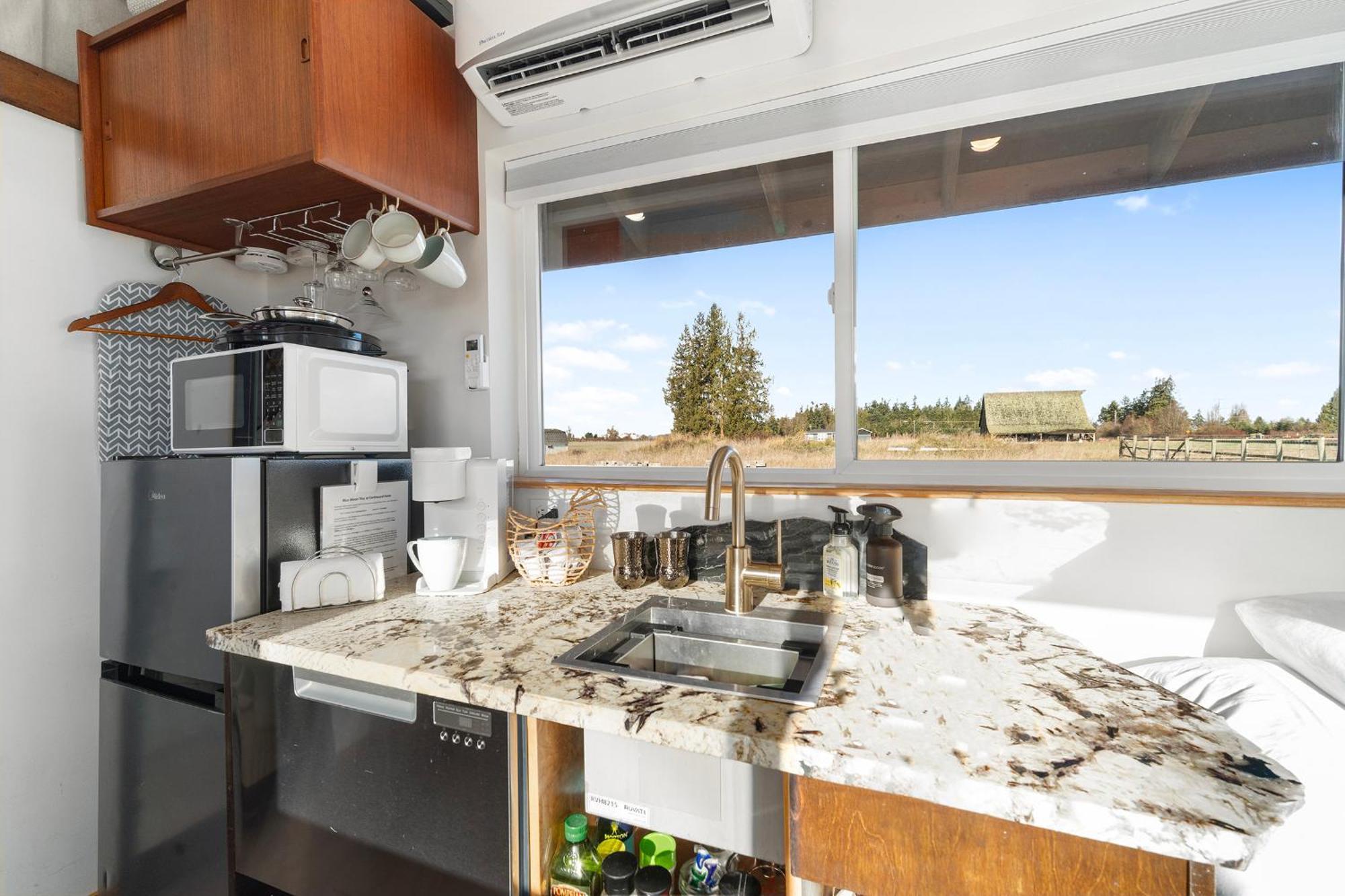 Blue Moon Tiny House, Sauna,Ht ポート・エンジェルス エクステリア 写真